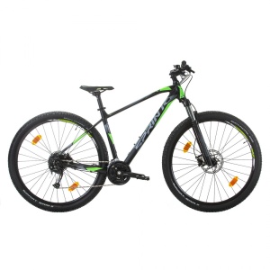 Bicicleta Sprint Apolon 29 Negru Mat/Verde Neon 480 mm