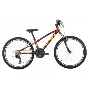 Bicicleta Sprint Hat Trick 24 Rosu/Galben