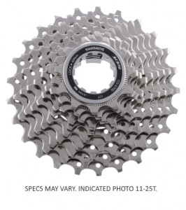 BLOC DE PINIOANE PE CASETA SHIMANO 105 CS-5700 10 VIT. 12-13-14-15-16-17-19-21-23-25T INCLUDE DISTANTIER 1MM AMBALAT IND