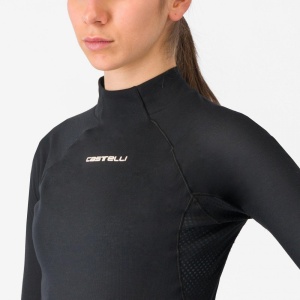 Bluza de corp Castelli Flanders 2 Warm W Neagra M - Img 4