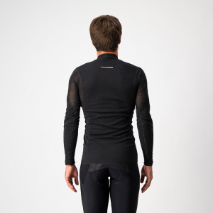Bluza de corp cu maneca lunga Castelli Flanders Warm LS, Negru, S - Img 2