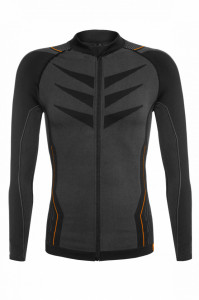 Bluza termica FUNKIER Campania Elite - Gri/Portocaliu M/L