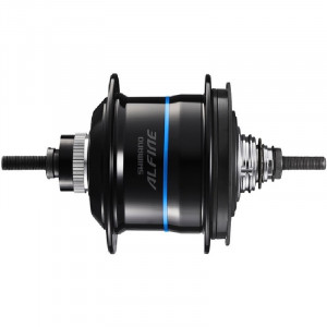 BUTUC CU VITEZE INTERNE SHIMANO ALFINE DI2 SG-S7051 11 VIT. 36H 135X187MM PT. ROTOR CENTER LOCK INCL. PROTECTIE PT. MONTURA DISCULUI NEGRU AMBALAT IND.