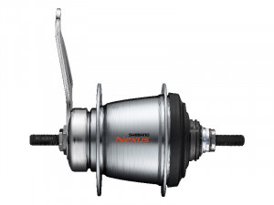 BUTUC CU VITEZE INTERNE SHIMANO NEXUS SG-C3001-7C-DX 7 VIT. 36H 127X175.5MM FRANA COASTER ARGINTIU VRAC