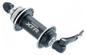 BUTUC FATA SHIMANO HB-M975 XTR PT. FRANA PE DISC 32H AX:108MM OLD:100MM CU ROTOR MOUNT COVER AMBALAT IND.