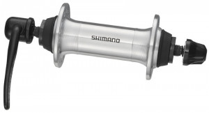 BUTUC FATA SHIMANO HB-RM70-S 32H OLD 100MM QR 133MM NEGRU ARGINTIU AMBALAT IND.