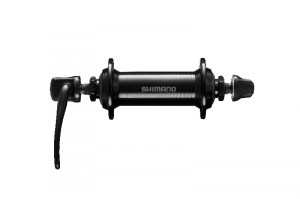 BUTUC FATA SHIMANO HB-TX500-QR 32H OLD 100MM AX 108MM QR 133MM NEGRU NEGRU AMBALAT IND.