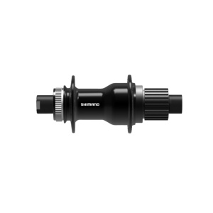 BUTUC SPATE SHIMANO FH-TC500-MS CENTER LOCK DISC FARA PIULITA DE STRANGERE 12-SPEED FOR 12MM THRU TYPE AXLE FARA AX 28H OLD:142MM BLACK AMBALAT IND.