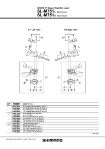 CAPAC DREAPTA PT SHIMANO SL-M751-L - Img 2