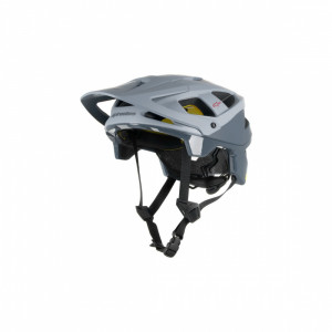 Casca Alpinestars Vector Tech Zeal Helmet Light Gray Dark Gray M - Img 2