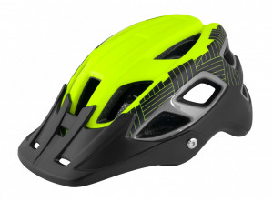Casca Force Aves MTB E-bike, Fluo/Negru Mat S-M (55-59 cm)