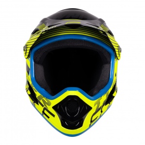 Casca Force Tiger Downhill Black/Fluo/Blue S-M (57-58 cm) - Img 5
