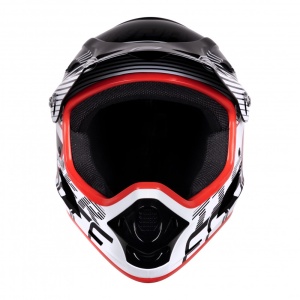 Casca Force Tiger Downhill Black/Red/White L-XL (59-61 cm) - Img 5