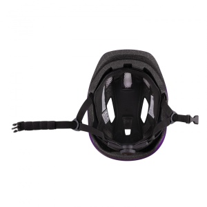 Casca Force Zebu cu lumina, violet XS-S (46-52 cm) - Img 3