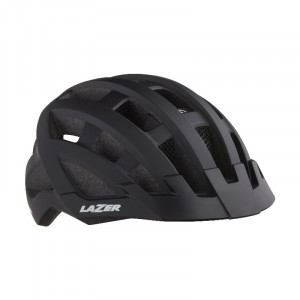 CASCA LAZER COMP DLX CE-CPSC/ MATTE BLACK UNISIZE +NET+LED+MIPS (20)