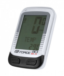 Ciclocomputer Force WLS 20F fara fir alb - Img 2