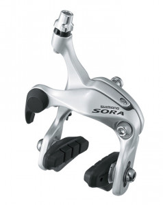 CLESTI DE FRANA SHIMANO SORA BR-3400 SPATE CS49 SABOTI R50T2 SURUB PIVOT 12.8MM SUNKEN NUT 10.5MM AMBALAT IND.