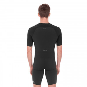 COMBINEZON CUBE SLT AERO-SUIT BLACK N WHITE M - Img 3