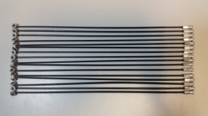 COMPONENTE PT. ROATA SHIMANO WH-M575 FATA SPITA 262MM X 16 SAIBA X 16 NIPLU X 16 DISTANTIER SPITA X 9 AMBALAT IND.