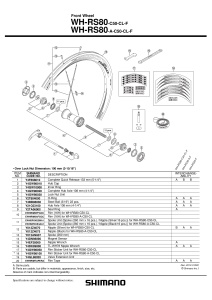 CON SHIMANO WH-RS80-C50-CL-F