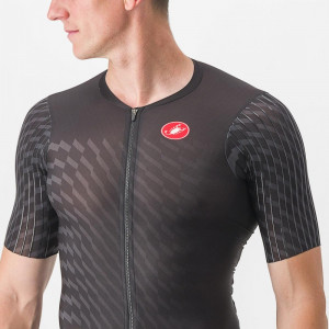 Costum de triatlon cu maneca scurta Castelli PR 2 Speed, Negru, XL - Img 5