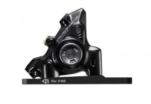 ETRIER SHIMANO DURA ACE BR-R9270(R) SPATE HIDRAULICA FLAT MOUNT FARA ADAPTOR PLACUTE RESIN L03A (CU ARIPIOARE DE RACIRE) INCL. SURUBURI DE FIXARE 25MM AMBALAT IND.