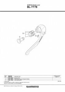 EXPANDER BOLT SHIMANO BL-TT78