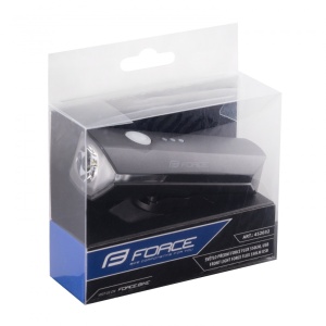 Far fata Force Flux 550 Lumeni USB negru - Img 3