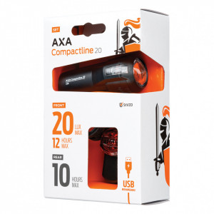 Far + stop AXA Compactline 20 Lux Battery - Img 2