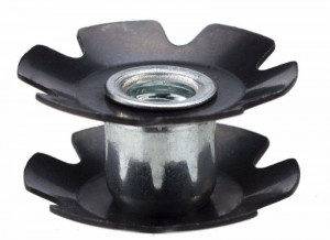 FLOARE CUVETE ACROS STERN/STAR NUT 1.1/8 NEGRU