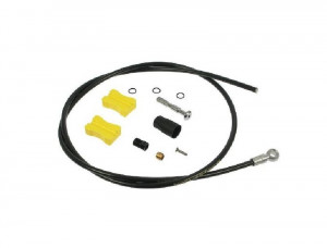 FURTUN SHIMANO SM-BH90-SBLS 2000MM NEGRU CONECTOR DREPT PE MANETA (NEASAMBLAT) INCL. INSERTIE CONECTARE FARA CAPAT INCL. TL-BH61 AMBALAT IND.