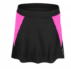 Fusta cu pantaloni scurti cu bazon Force Daisy negru/roz XS - Img 2