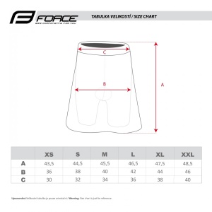 Fusta cu pantaloni scurti cu bazon Force Daisy negru XS - Img 10