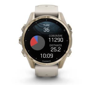 Garmin Fenix 8 - 43mm, AMOLED Soft Gold - Img 8