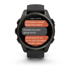Garmin Fenix 8 - 43mm, AMOLED Titan DLC gri carbon - Img 10