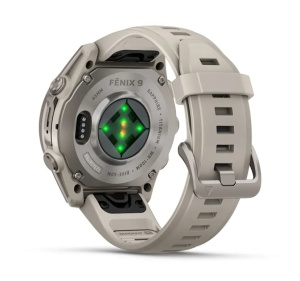 Garmin Fenix 9 - 43mm Titan cu curea din silicon French Gray - Img 13