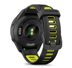 Garmin Forerunner 265S Ramă şi carcasă neagră cu curea din silicon neagră/Amp Yellow - Img 7