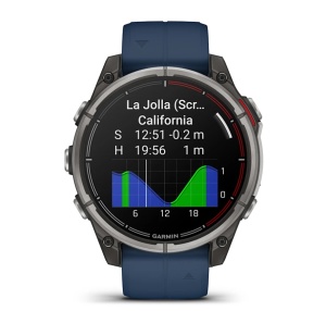 GARMIN quatix 8 – 47 mm, AMOLED - Pachet ceas inteligent marin cu GPS și control vocal - Img 6
