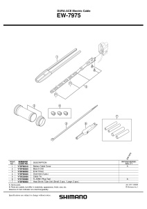 GROMMET SHIMANO EW-7975 3 BUC.
