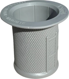 Half Waffle Coozie w/ Liner, grey