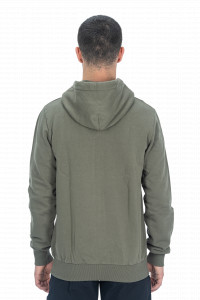 HANORAC CUBE ORGANIC ZIP HOODIE OLIVE L - Img 3
