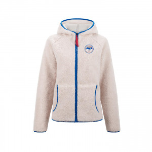 HANORAC CUBE ZIP HOODIE FLEECE BEIGE M