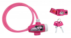 Lacat Force pentru copii 80 cm/8 mm roz - Img 2