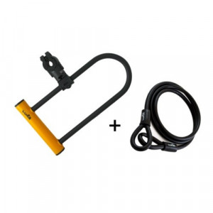 Lacat Luma Enduro 35 HU 320 portocaliu cu suport Sopmulti C4 plus bucla - Img 2