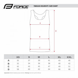 Maieu dame Force Chance Lady cu sutien negru L - Img 6