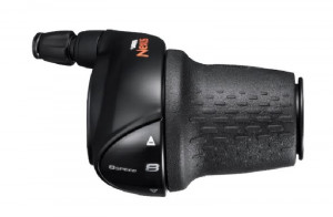 MANETA DE SCHIMBATOR NEXUS SL-C6000-8 8 VIT. REVO CABLU 2355MM CAMASA 2100MM NEGRU SURUBURI DE FIXARE UNITATE INTERNA PT. CJ-8S40 ARGINTIU AMBALAT IND.