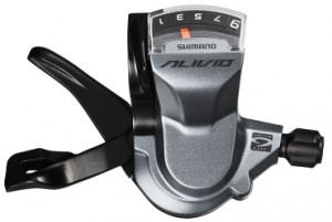 MANETA DE SCHIMBATOR SHIMANO ALIVIO SL-M4000 DREAPTA 9 VIT. CABLU 2050MM OGD AMBALAT IND.