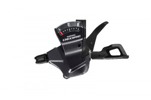 MANETA DE SCHIMBATOR SHIMANO DEORE SL-T6000-L STANGA 3 VIT. CABLU 1800MM OGD NEGRU AMBALAT IND.
