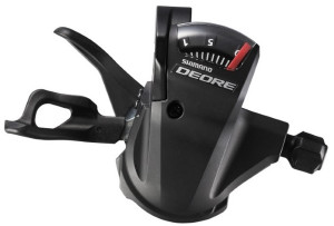 MANETA DE SCHIMBATOR SHIMANO DEORE SL-T610 DREAPTA 10 VIT. CABLU 2050MM OGD NEGRU AMBALAT IND.