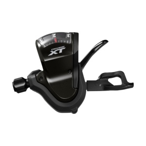MANETA DE SCHIMBATOR SHIMANO DEORE XT SL-T8000 STANGA 3 VIT. CABLU 1800MM CAMASA SP41 ETANSA 1200MM NEAGRA CAP 6MM X 2 AMBALAT IND.